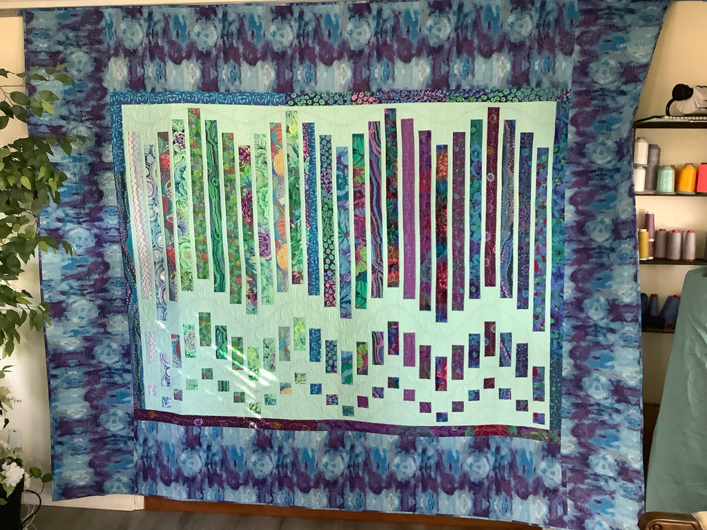Ocean Jelly Roll Quilt