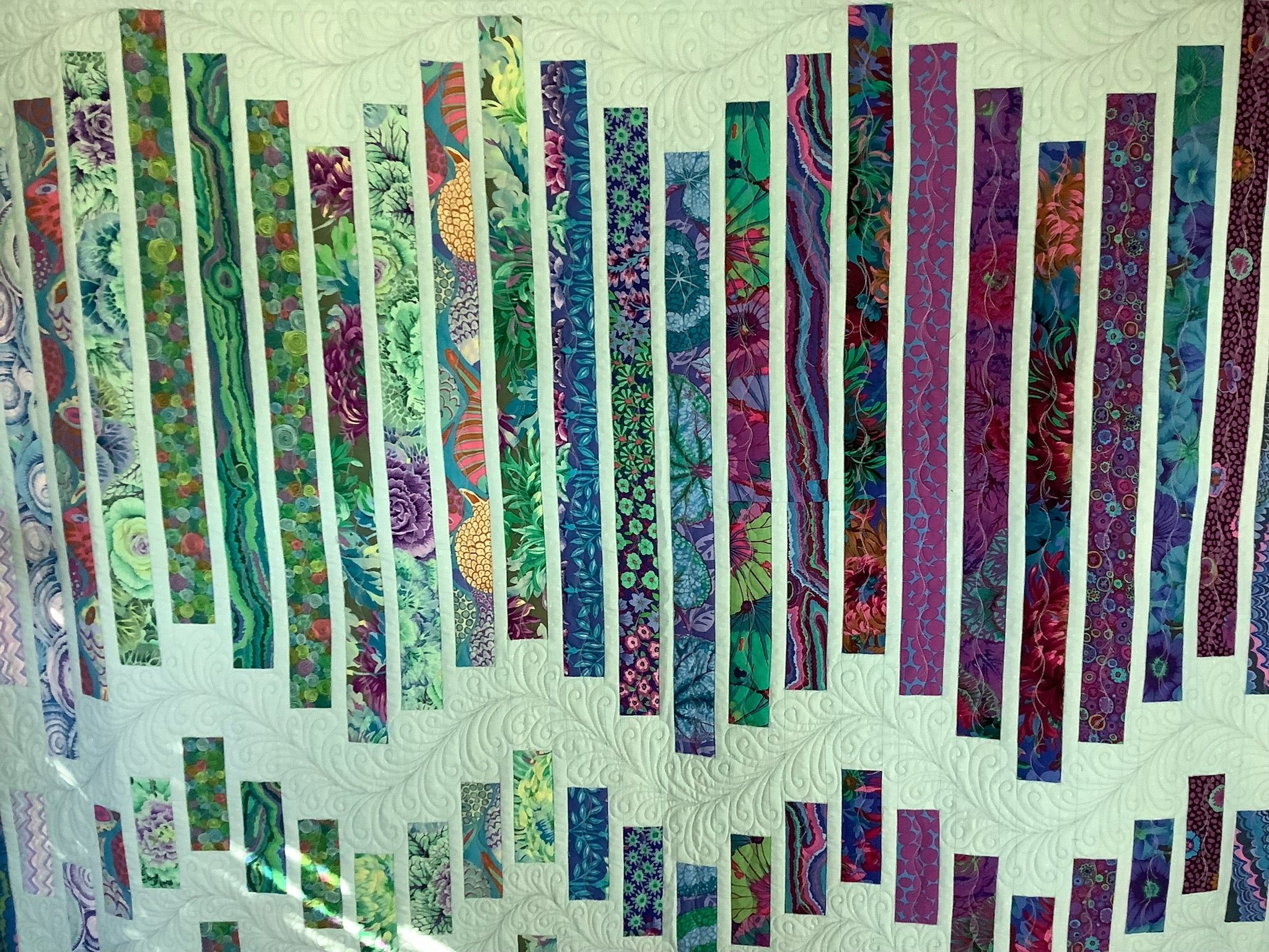 Ocean Jelly Roll Quilt