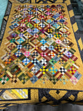 9 Patch Rail Fence Throw