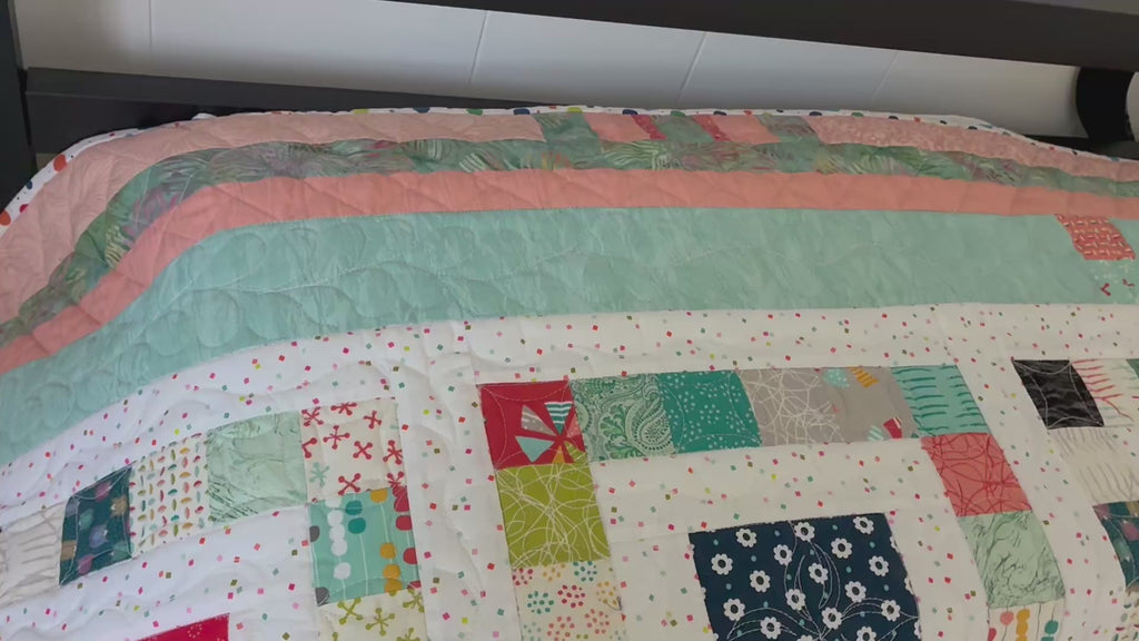Happy Quilt Charm Square